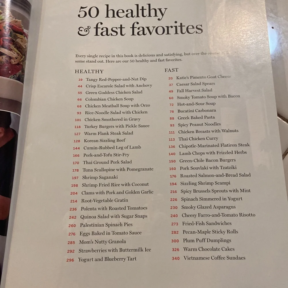 Food and wine annual cookbook